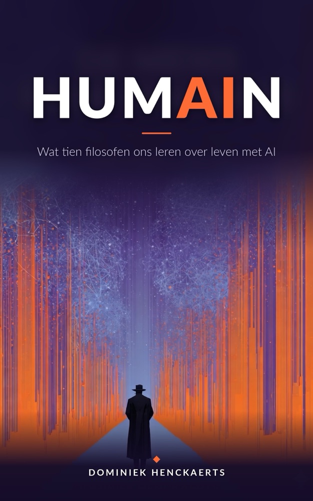 Cover van HUMAIN, het boek van Dominiek Henckaerts